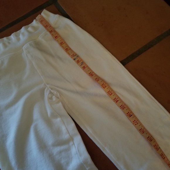 Moda International Vintage Victoria's Secret Pure White Yoga/Lounge Pant - Picture 4 of 8